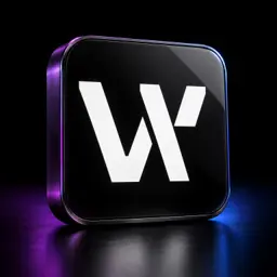 Emblema tridimensional da Webtyn